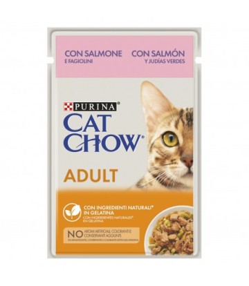 CAT CHOW POUCH ADULT SALMON 85GR