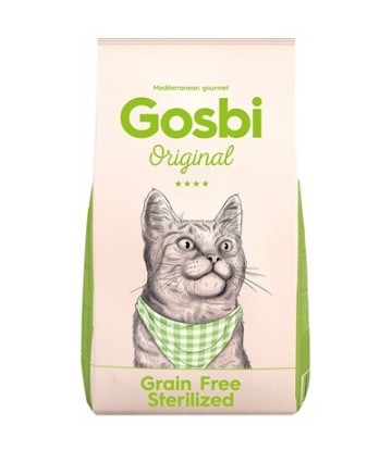 GOSBI ORIGINAL CAT GRAIN FREE STERILISED 3KG