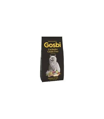 GOSBI EXCLUSIVE GF CAT TURKEY & FISH ADULT 400GR