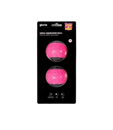 PLAY AND RUN PELOTA MEGA SONIDO ROSA 8.89CM