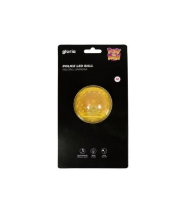 PLAY AND RUN PELOTA LUMINOSA AMARILLA 6.35CM