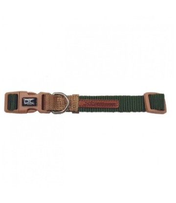 X-TRM COLLAR VERDE/BEIGE 20-30CM X 1CM