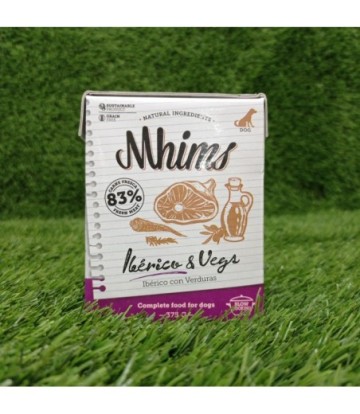 MHIMS DOG IBERICO Y VERDURAS 375GR