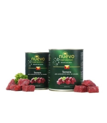 LATA PERRO ADULTO TERNERA 400GR