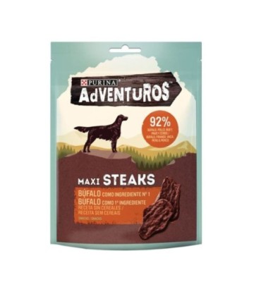 ADVENTUROS MAXI STEAKS BUFALO 70GR