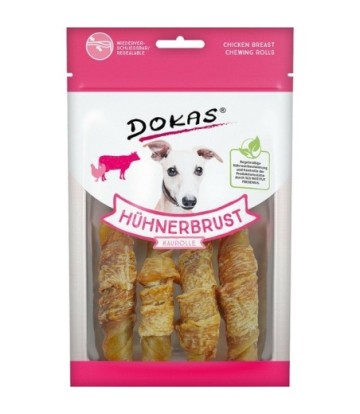 DOKAS PERRO ROLLO BUEY Y PECHUGA POLLO 90GR