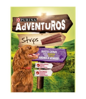 ADVENTUROS STRIPS VENADO 90GR