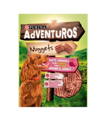 ADVENTUROS DOG SNACK NUGGETS JABALI 90GR