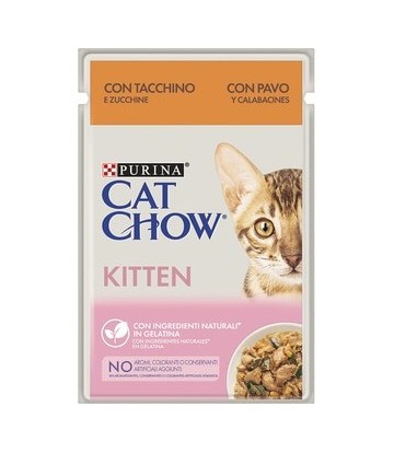 CAT CHOW KITTEN PAVO 85GR