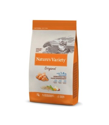 NATURES VARIETY ORIGINAL STERILIZED SALMON 7KG