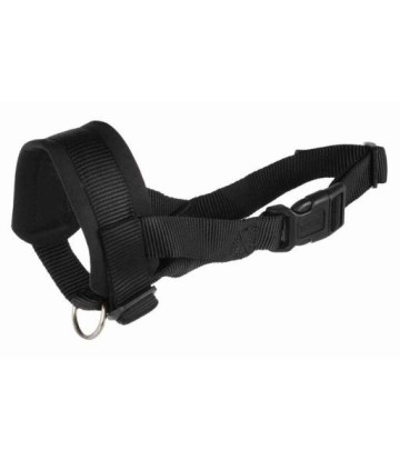 BOZAL LAZO NYLON ENTRENAMIENTO L NEGRO 18-30CM