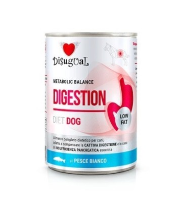 DISUGUAL DOG DIGESTION PESCADO BLANCO 400GR