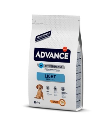 ADVANCE MINI LIGHT POLLO Y ARROZ 3KG