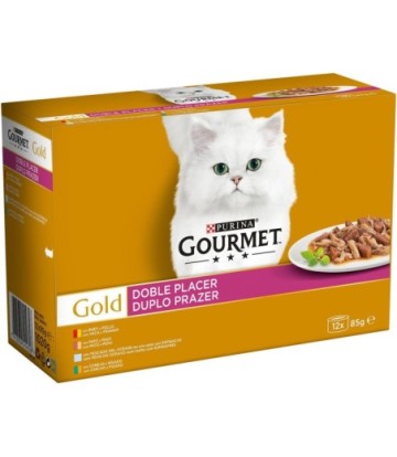 MULTIPACK GOURMET DOBLE PLACER 12X85GR