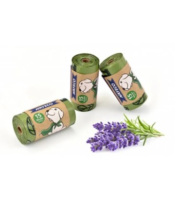 ROLLO BOLSA HIGIENICA LAVANDA 15UND