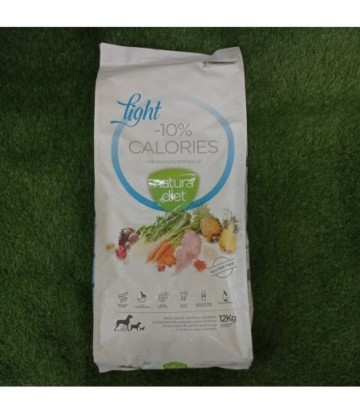 NATURA DIET LIGHT -10% CALORIES 12KG