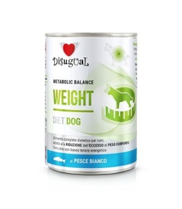 DISUGUAL DOG WEIGHT PESCADO BLANCO 400GR