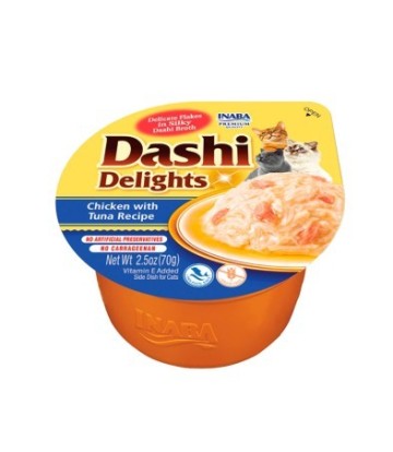 DASHI DELIGHTS POLLO Y ATUN 70GR