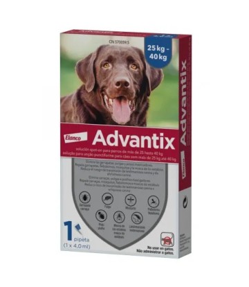 ADVANTIX 1 PIPETA 25-40KG