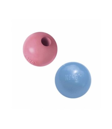 KONG PUPPY BALL W/HOLE M/L