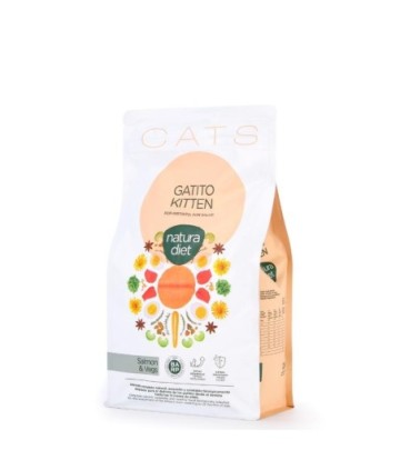 NATURA DIET CAT KITTEN SALMON 1.50KG