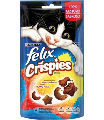 FELIX CRISPIES BUEY Y POLLO 45GR