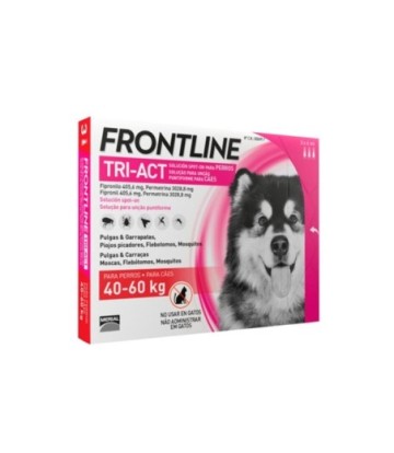 FRONTLINE TRI-ACT 40-60KG 6 PIPETAS