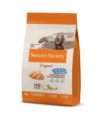 NV ORIGINAL NO GRAIN MEDIUM ADULT SALMON 10KG