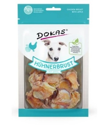 DOKAS PERRO PECHUGA POLLO Y MANZANA 70GR