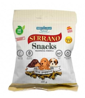 MDT SERRANO SNACK PUPPY 100GR