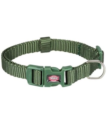 COLLAR PREMIUM S-M 30-45CM/15MM VERDE SELVA