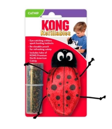 KONG REFILLABLES LADYBUG