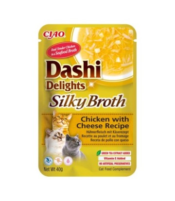 DASHI DELIGHT SILKY BROTH POLLO Y QUESO 40GR