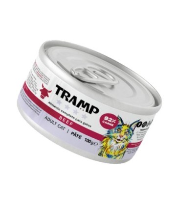 TRAMP CAT PATE WITH BEEF 100GR