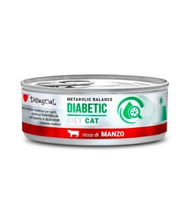 DISUGUAL CAT DIABETIC TERNERA 85GR