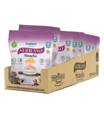 SERRANO ANTIHAIRBALL POLLO 50GR