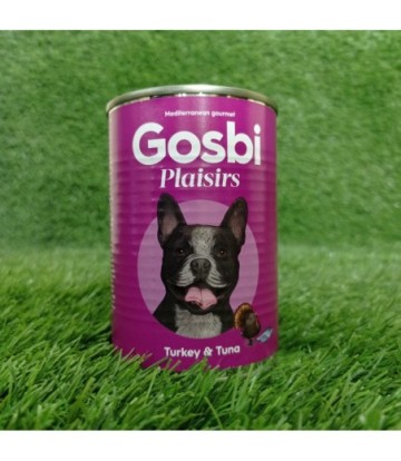 GOSBI PLAISIRS PAVO Y ATUN 400GR