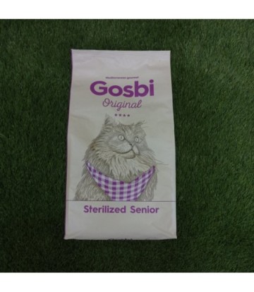 GOSBI ORIGINAL CAT STERILIZED SENIOR 3KG