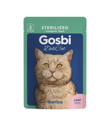 GOSBI DELICAT ADULT STERILIZED IBERICO LOAF 70GR