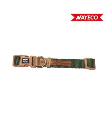 X-TRM COLLAR VERDE/BEIGE 36-48CM X 2CM