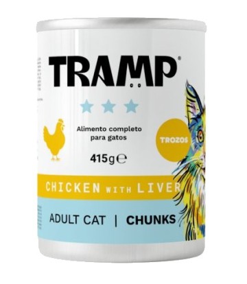 TRAMP DOG CHUNKS WITH BEEF 415GR