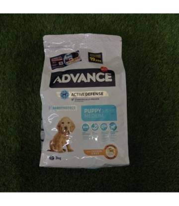 ADVANCE PUPPY PROTECT MEDIUM POLLO/ARROZ 3KG