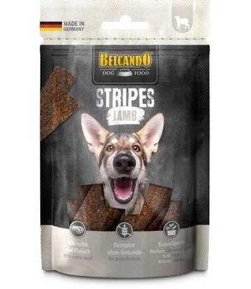 BELCANDO SNACKS STRIPS LAMB 70GR