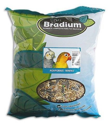 BRADIUM MIXTURA AGAPORNIS Y NINFAS 4KG