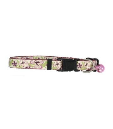 COLLAR GATO ENVY SPRING FUN PINK GLOW XS