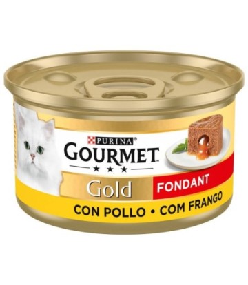 GOURMET GOLD FONDANT POLLO 85GR