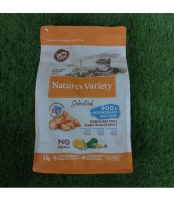 NV SELECTED NO GRAIN STERILIZED SALMON 3KG