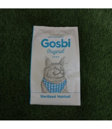 GOSBI ORIGINAL CAT STERILIZED HAIRBALL 1KG