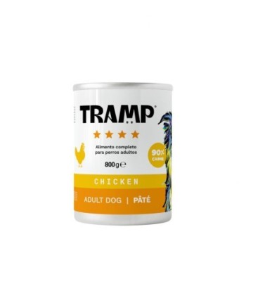 TRAMP DOG PATE WITH CHICKEN 800GR