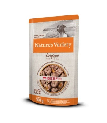 NATURES VARIETY ORIGINAL NO GRAIN MINI BUEY 150GR